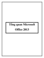 Tổng quan Microsoft Office 2013 docx
