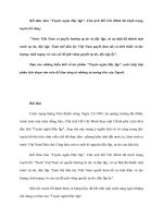 Làm sáng tỏ những tư tưởng lớn của Người qua kết thúc bản 