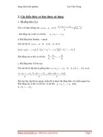 Các kiến thức cơ bản được sử dụng-Bất đẳng thức Cô si pdf