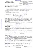 Đề Thi ĐH môn toán năm 2013 ôn tập 7 potx