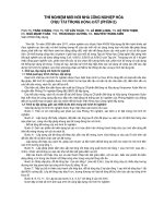 Báo cáo khoa học 