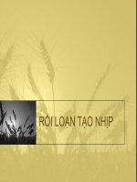 Rối loạn tạo nhịp docx