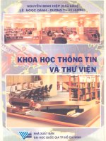 Tổng quan khoa học thông tin - thư viện pptx