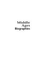 Middle Ages: Biographies Volume2 J-Z potx