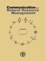 Communication and Natural Resource Management pdf