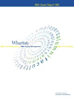 MBA Career Report 1999: MBA Career Management MBA Career Management MBA Career Manage ppt