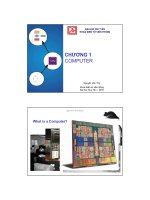 CHƯƠNG 1 COMPUTER - Nguyễn Văn Thọ docx