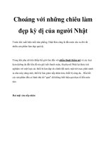 Choáng với những chiêu làm đẹp kỳ dị của người Nhật potx