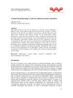 Context based learning: A role for cinema in science education pdf