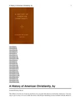 Title: A History of American Christianity pptx