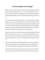 Cho bé ăn dặm sao cho đúng? ppt