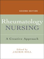 Rheumatology Nursing A Creative Approach 2nd edition doc