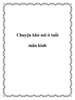 Chuyện khó nói ở tuổi mãn kinh potx