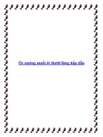 Ốc nướng muối ớt thơm lừng hấp dẫn pot