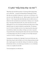 Có phải “thấp khớp đớp vào tim”? pptx