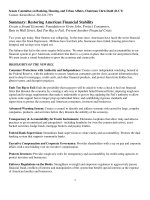 Senate Committee on Banking, Housing, and Urban Affairs, Chairman Chris Dodd (D-CT) docx