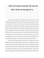 Phân tích những Xung Đột Nội Tâm của nhân vật Ra-ma khi gặp lại vợ pptx