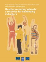 Health-promoting schools: a resource for developing indicators doc