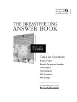 THE BREASTFEEDING ANSWER BOOK pptx