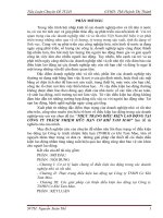 Đề tài “THỰC TRẠNG ĐIỀU KIỆN LAO ĐỘNG TẠI CÔNG TY TRÁCH NHIỆM HỮU HẠN CƠ KHÍ TAM MAO” pot