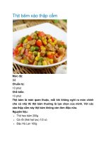 Thịt băm xào thập cẩm potx