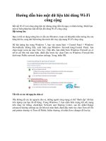 Hướng dẫn bảo mật dữ liệu khi dùng Wi-Fi công cộng doc