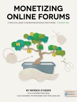 Monetizing online forums potx