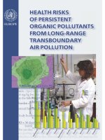 HEALTH RISKS OF PERSISTENT ORGANIC POLLUTANTS FROM LONG-RANGE TRANSBOUNDARY AIR POLLUTION pptx