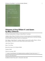 Glimpses of King William IV. and Queen ppt