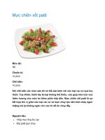 Mực chiên xốt patê pdf