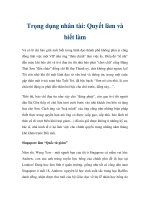 Trọng dụng nhân tài: Quyết làm và biết làm potx