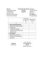 MẪU SỐ LIỆU CHỨNG THỰC TRÊN ĐỊA docx