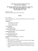 đề thi thực hành-quản trị doanh nghiêp vừa và nhỏ-mã đề thi qtdnvvn-th(46)