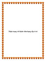 Thận trọng với bệnh viêm họng cấp ở trẻ docx