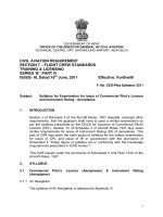 Syllabus for Examination for Issue of Commercial Pilot’s Licence and Instrument Rating - Aeroplanes doc