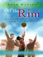 Off the Rim Basketball and Other Religions in a Carolina Childhood docx