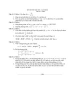 Đề Thi Thử Đại Học Khối A, A1, B, D Toán 2013 - Phần 23 - Đề 12 ppt