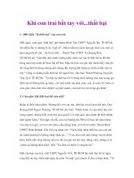 Khi con trai bắt tay với...thất bại pot