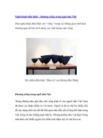 Nghệ thuật điêu khắc - khoảng trống trong ngôi nhà pptx