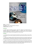 Lab Exercises in Organismal and Molecular Microbiology_1 pot