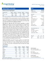 State Bank of India Performance Highlights potx