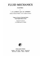 Fluid mechanics -  l d landau, e m lifschitz