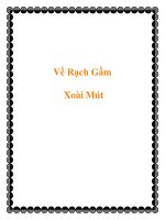 Về Rạch Gầm Xoài Mút pptx