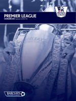 PREMIER LEAGUE HANDBOOK Season 2012/13 pot
