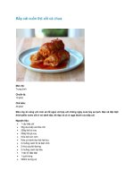 Bắp cải cuốn thịt xốt cà chua potx