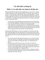 Các mẫu dịch vụ thông tin Phần 4: Các mẫu kiến trúc Quản lý dữ liệu chủ potx