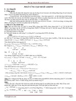   phản ứng tạo muối amoni