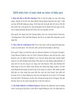 Kiến thức bảo vệ máy tính an toàn và hiệu quả doc