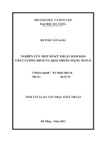 Luận văn:NGHIÊN CỨU MỘT SỐ KỸ THUẬT ĐẢM BẢO CHẤT LƯỢNG DỊCH VỤ (QoS) TRONG MẠNG MAN-E pot
