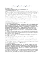 Cẩm nang dành cho hướng dẫn viên